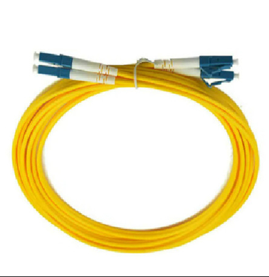 Lc à fibra frente e verso Jumper Durability do cabo do remendo da fibra do único modo do Lc